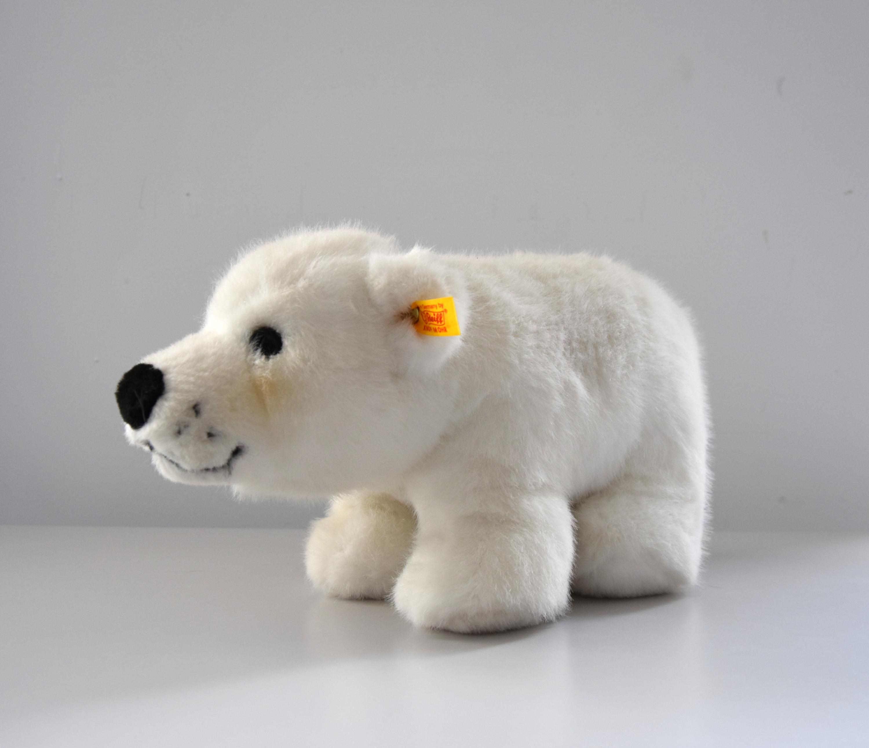 Vintage Steiff Polar Bear - Etsy