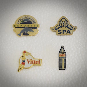 Vintage pins / Theme water / Enamel / to choose from / see description