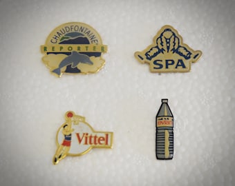 Vintage pins / Theme water / Enamel / to choose from / see description