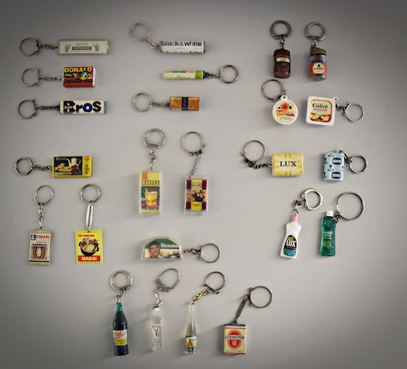Vintage keychains / advertising / Mix / 1968 / set of 24 pieces