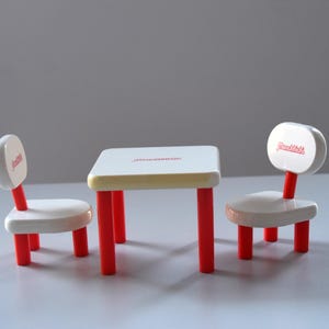 希少ヴィンテージプラスチック家具モンチッチ / ベッドと寝具 +
