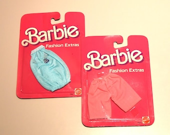 Vintage set Barbie "Fashion Extras" / Mattel / NRFC / 1984 / Made in Philippines