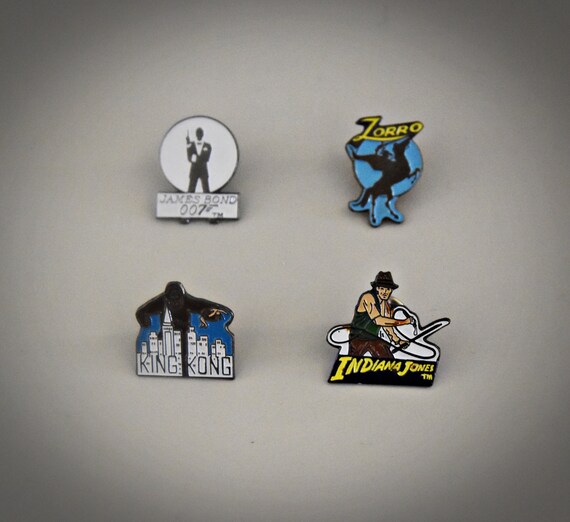 Vintage Hollywood films pins / Emaille / jaren '90 / uit te kiezen / zie omschrijving