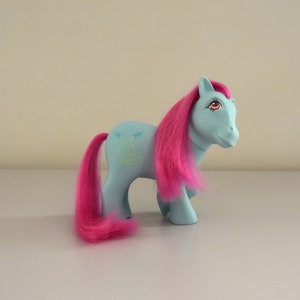 Vintage My Little Pony Playtime / Schooltime Ponies / G1 / Cutie marks / Hasbro / 1984 / China