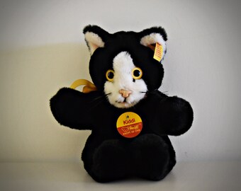 Steiff シュタイフ テディベア 黒猫コスチューム 白ネズミ