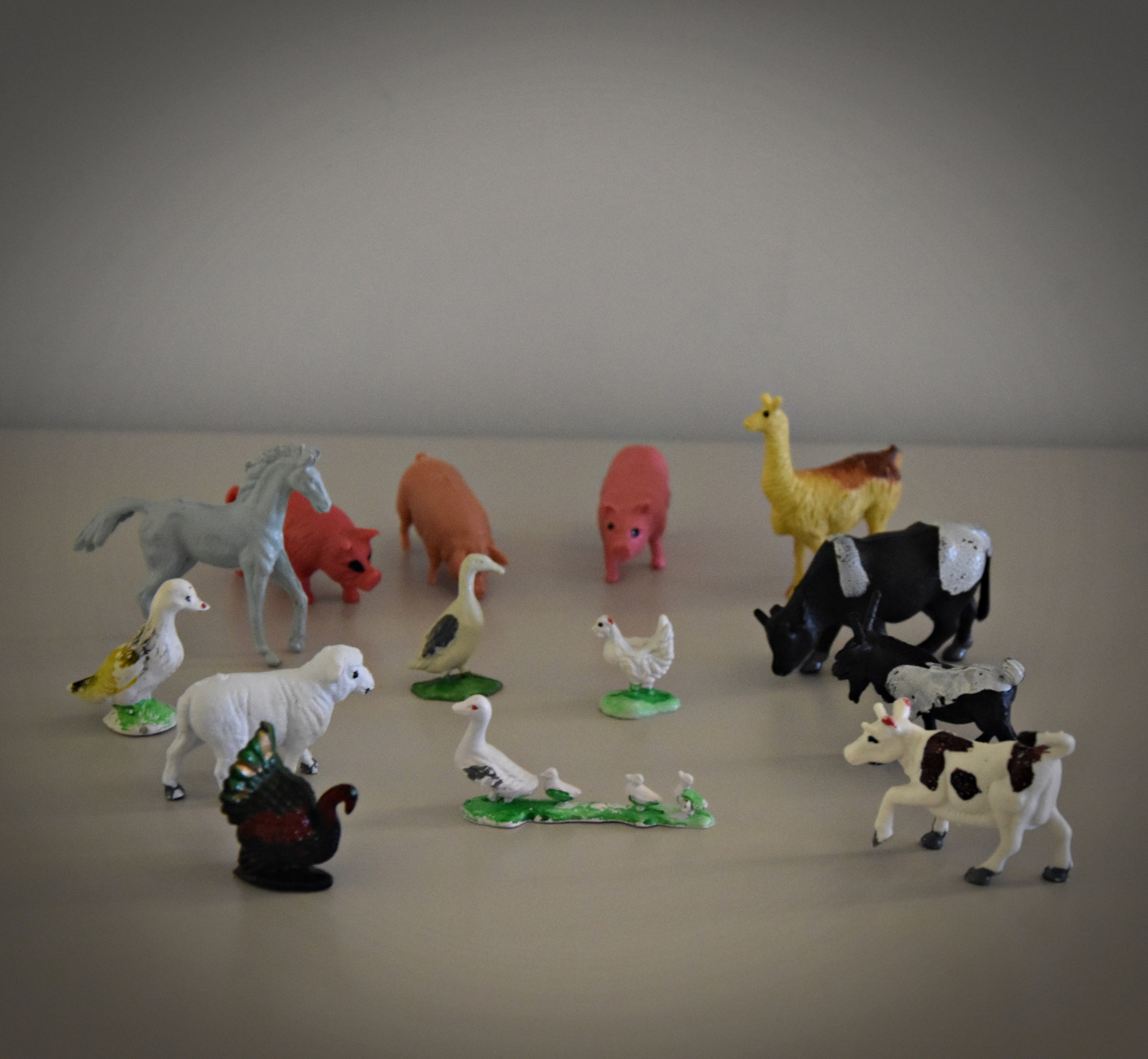 plastic farm set