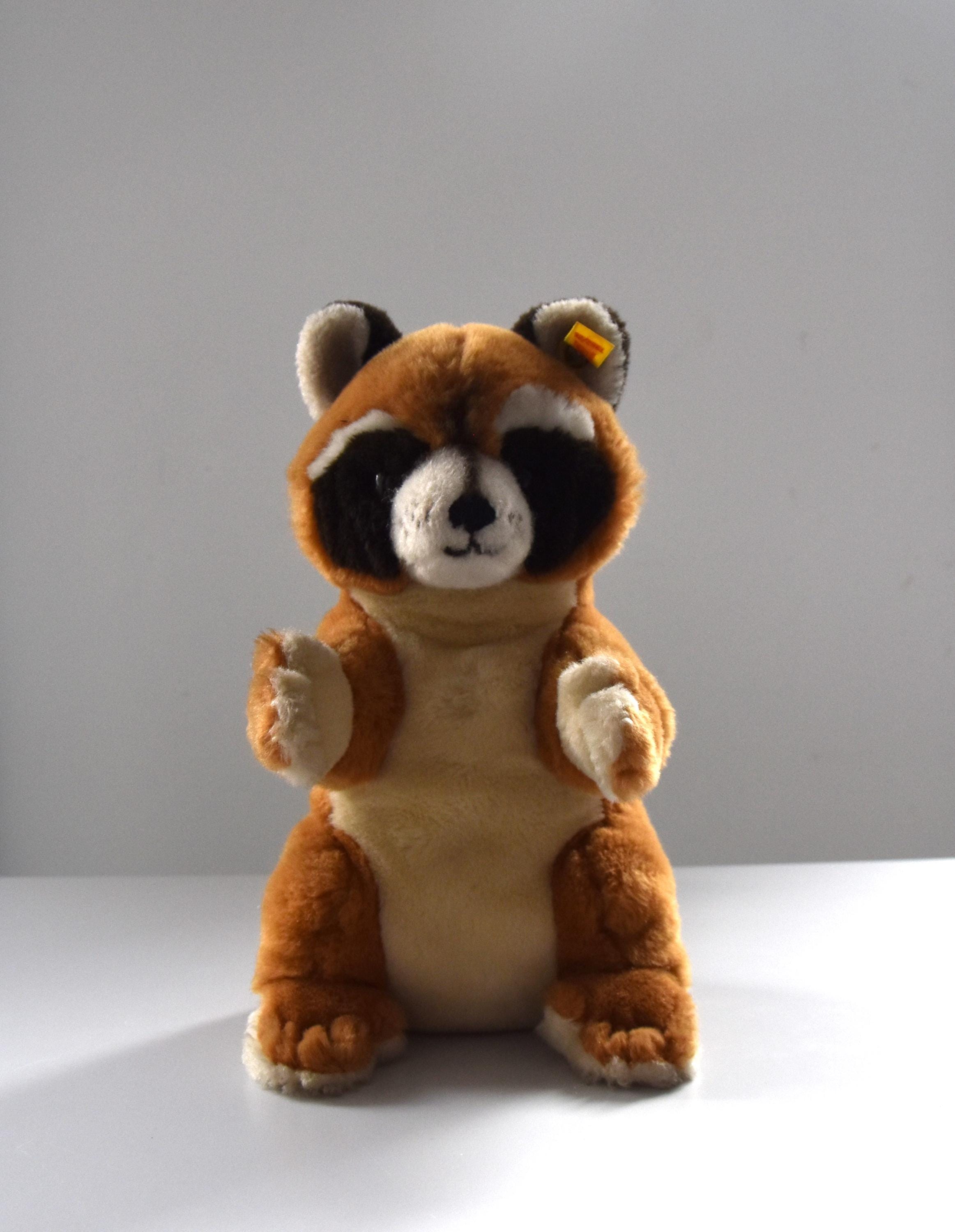 Vintage Steiff Raccoon - Etsy