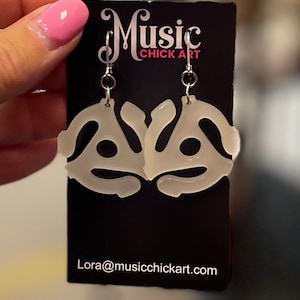 Concert Live Music Funky Earrings - Fun - Retro - Music -concert Glow In The Dark