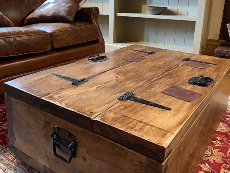 Handcrafted the Breton Chest/coffee Table Etsy Canada