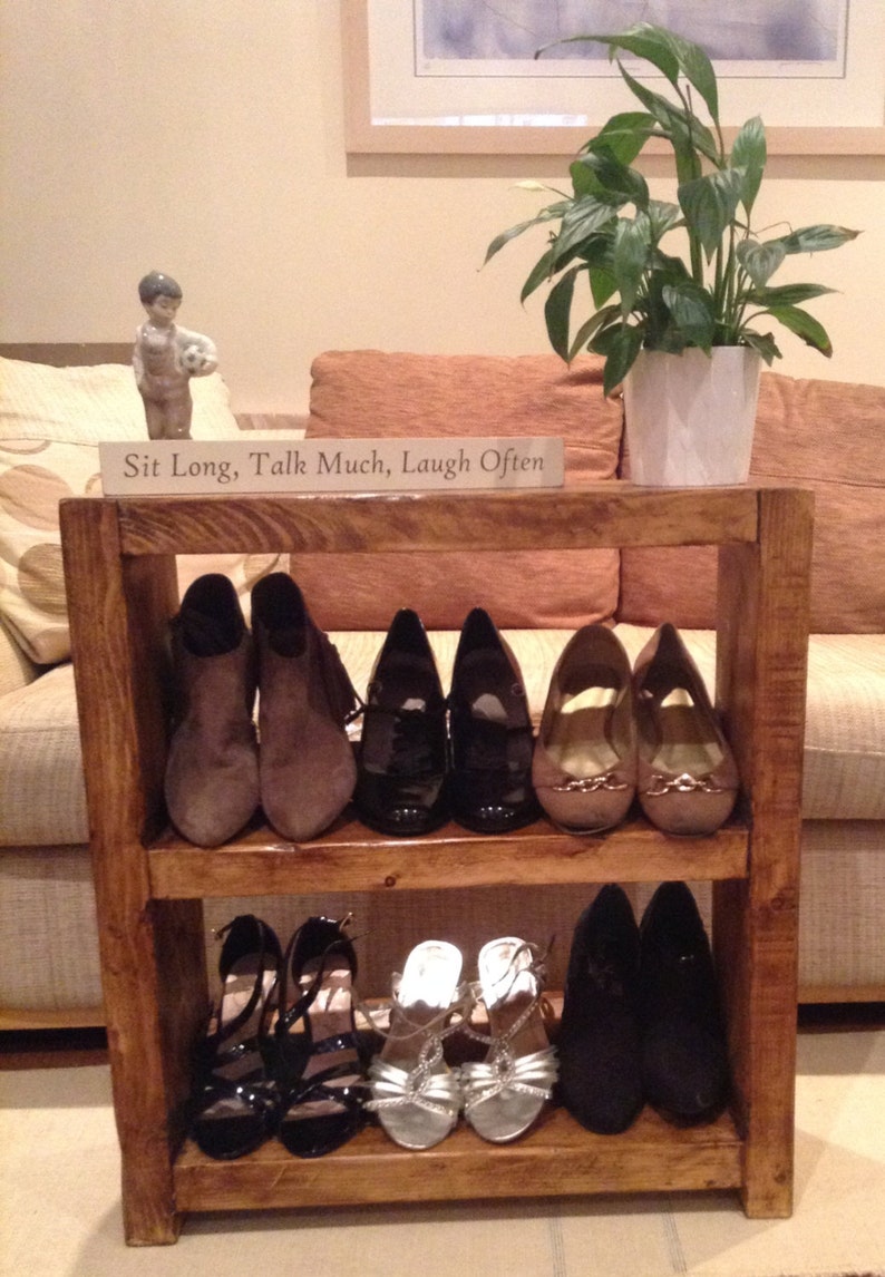 2 Shelf Shoe Rack or Book Case Etsy UK