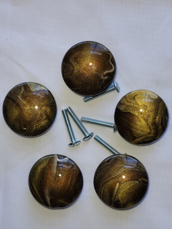 acrylic and gold dresser knobs GlideRite 1-1/4 in. Satin Gold Crystal Acrylic Melon Cabinet Drawer Knobs with Backplate (10-Pack) 235140-SG-10