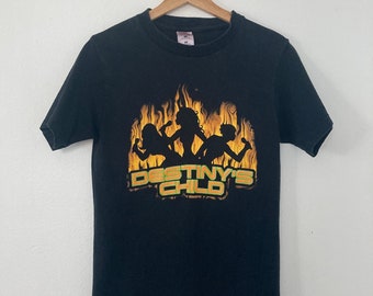 vintage rare Destiny’s Child tee // Charlie’s Angels Survivor y2k era // size S