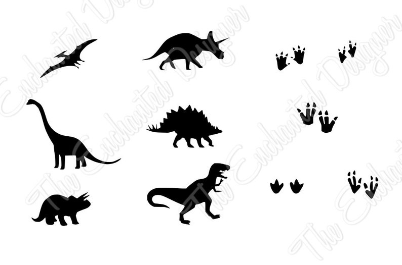 Download Dinosaur SVG bundle T-rex SVG Cutting Files dinosaur | Etsy