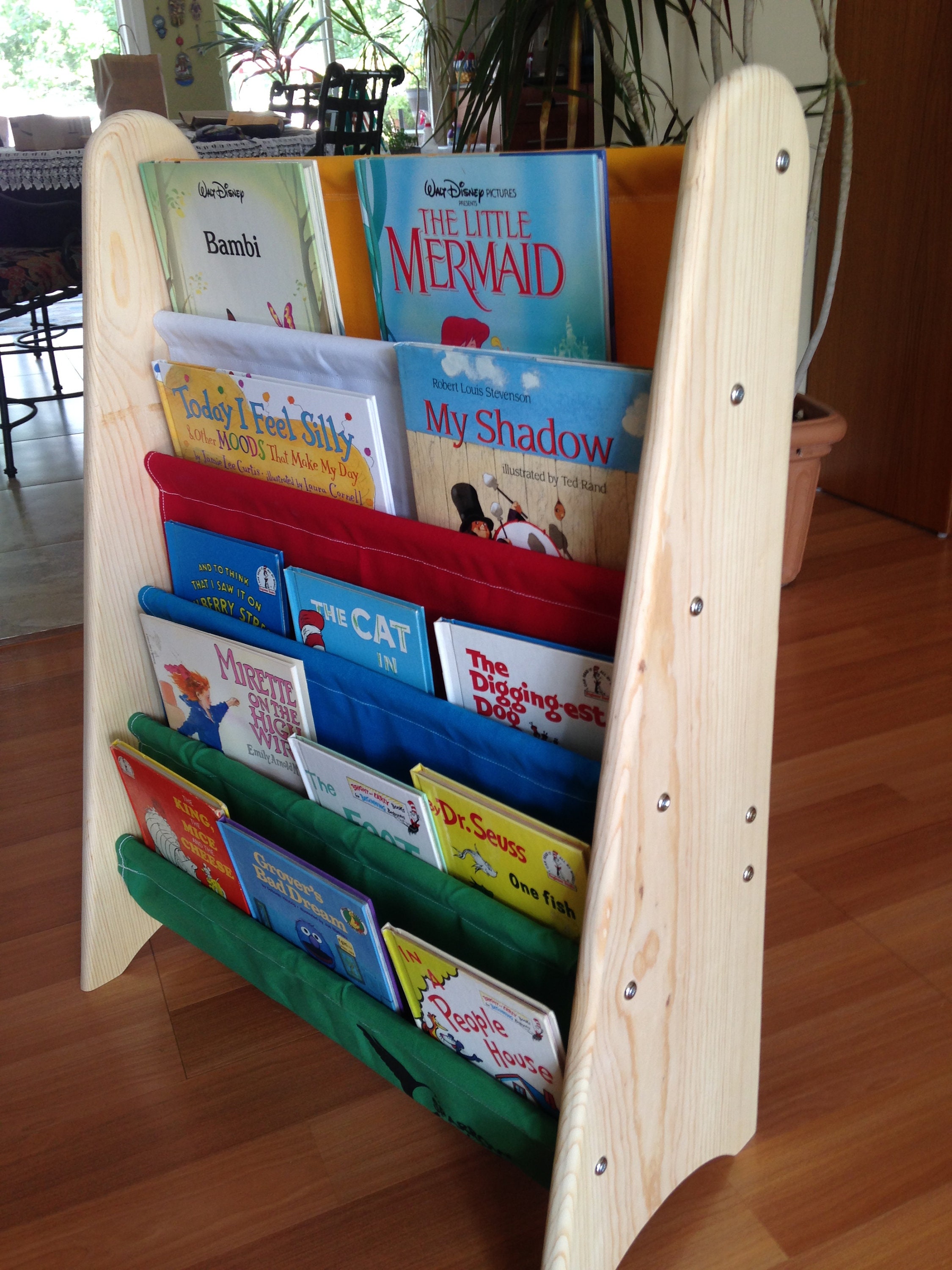 Children's Book Rack Etsy