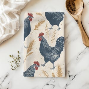Huhn Geschirrtuch, Geschirrtuch, Landhaus Dekor, Vintage Stil Handtuch, Landhausküche, Huhn Liebhaber Geschenk, Geschenk für sie