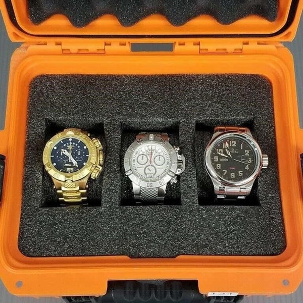 Set of Three Invicta Men’s Collection Watch 17612, 20228, 17625 Carrying Case