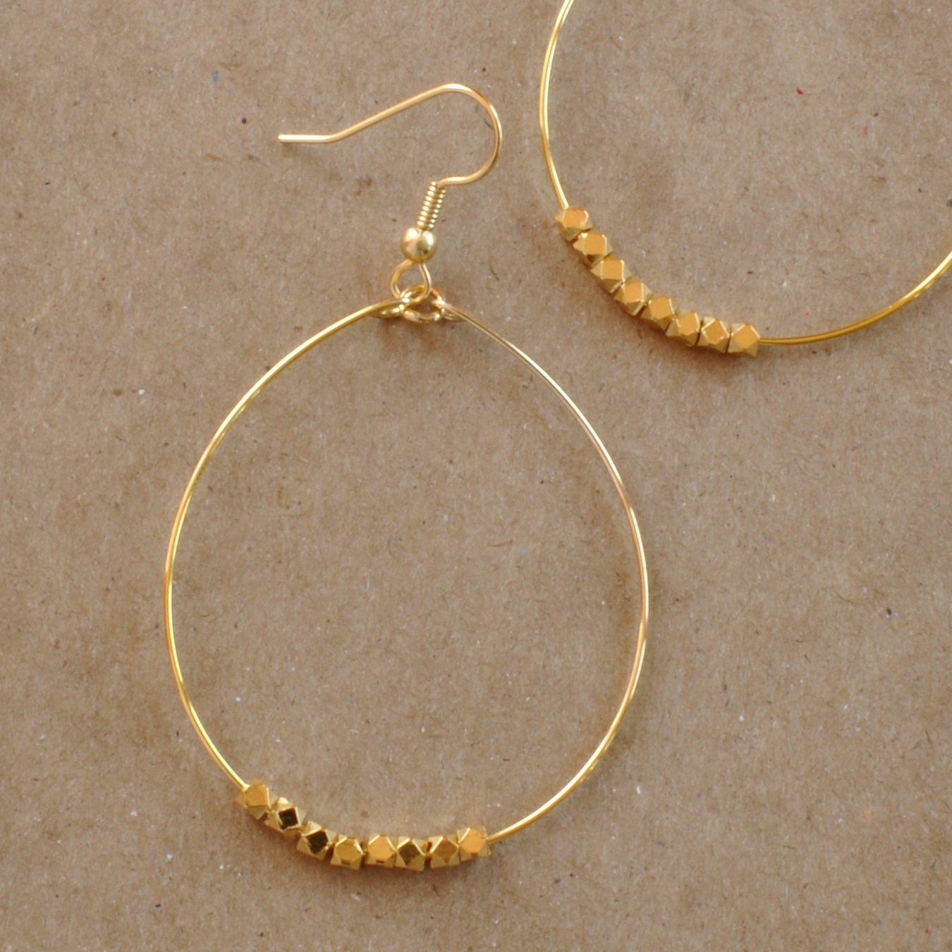 Tess Hoop Earrings Maxi - Gold