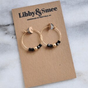 MEDIUM TIGER HOOP GOLD BRASS