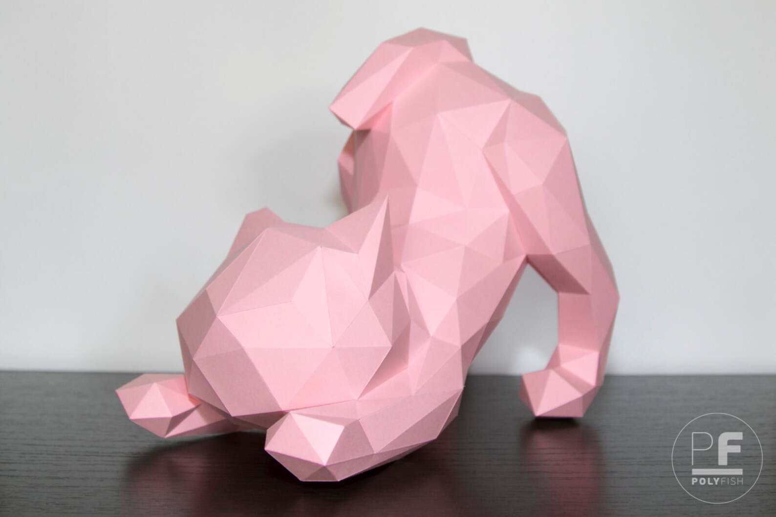 Stretch Cat cat paper cat kitty origami cat papercraft Etsy