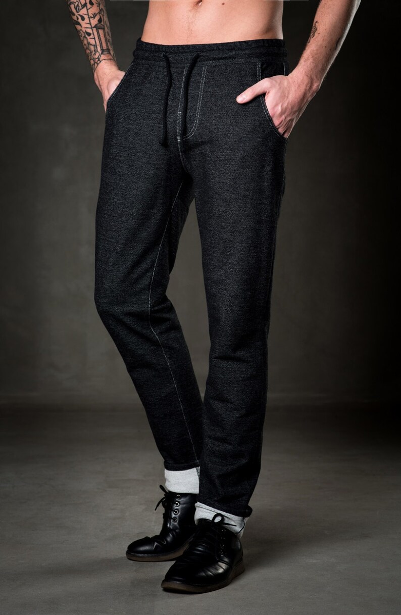 thin pants men