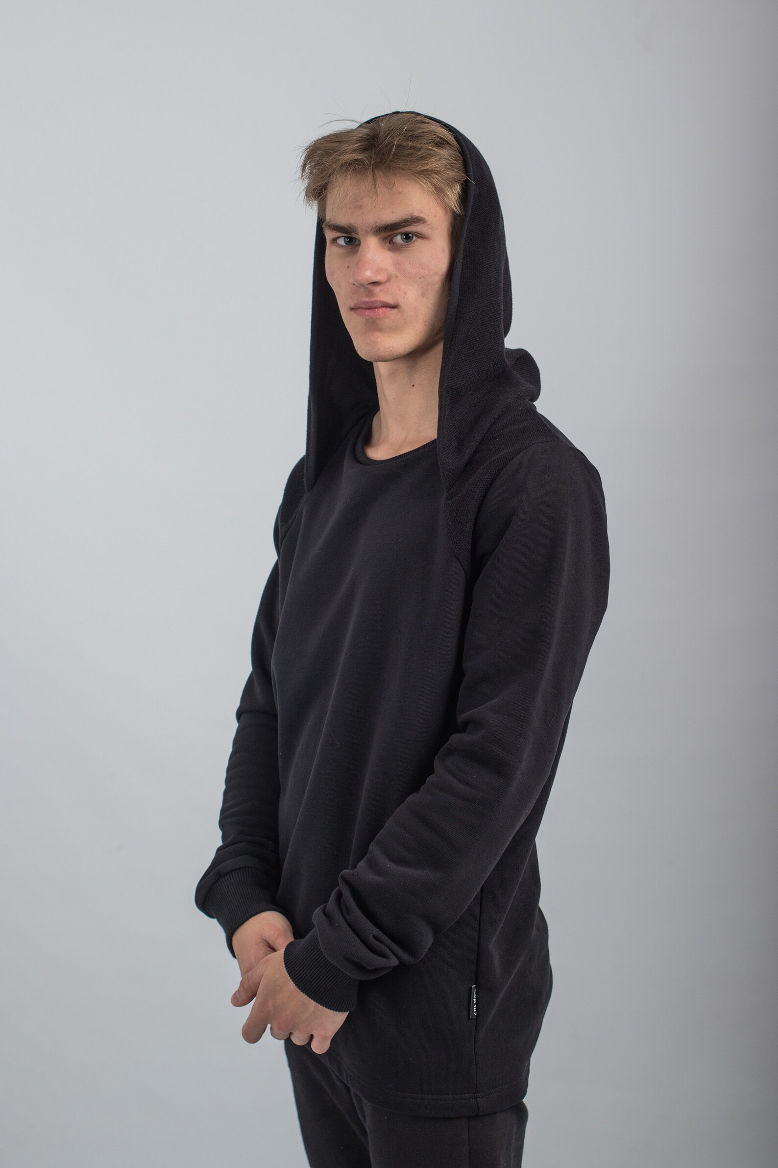 Felpa Con Cappuccio Uomo Urban Streetstyle - Hoodie Grigio Taglie S-5XL Con Stampe - Foto 4