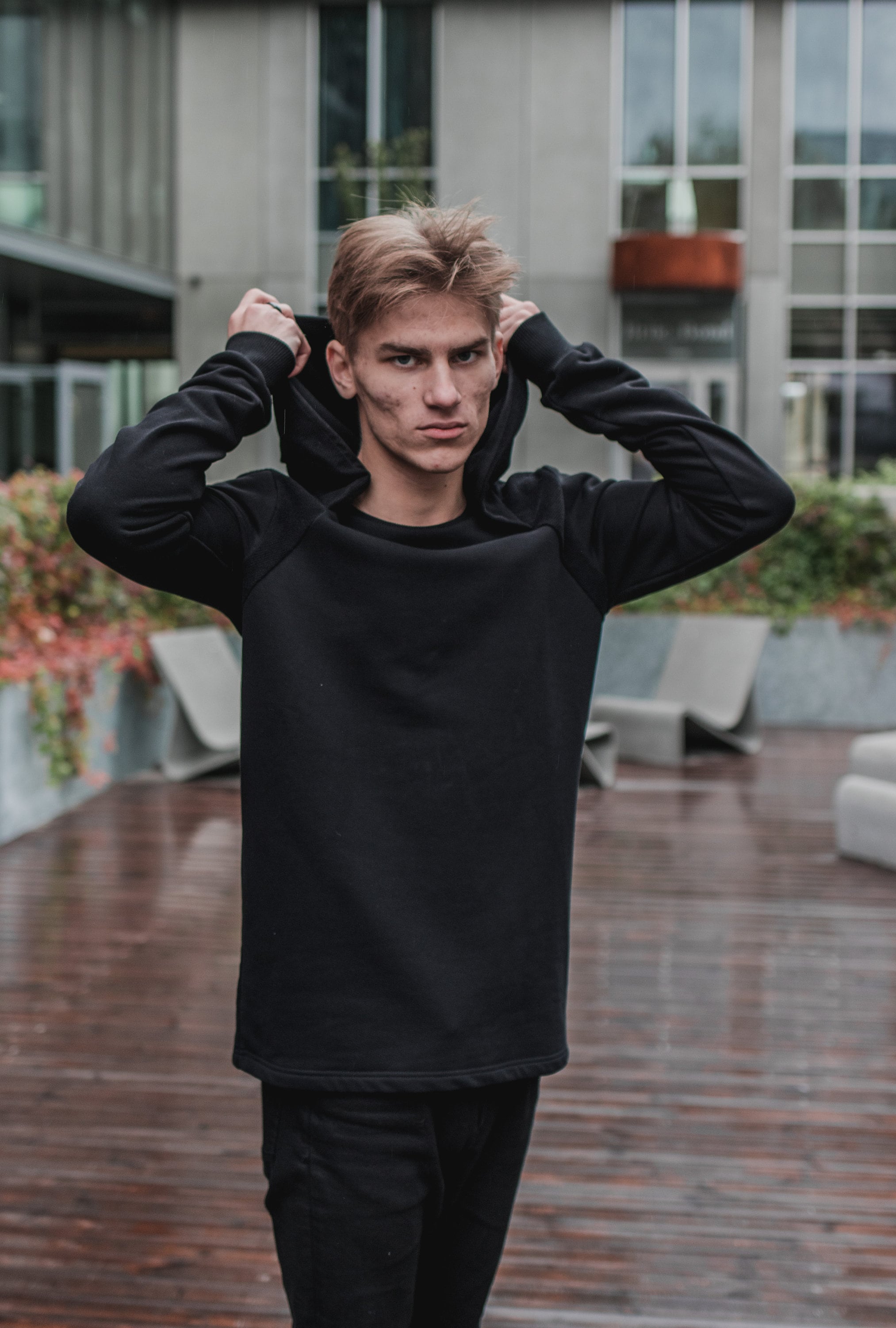 Hombres negros suéter sudadera con capucha Jersey de algodón Etsy Hombres negros suéter sudadera con capucha Jersey de algodón Etsy