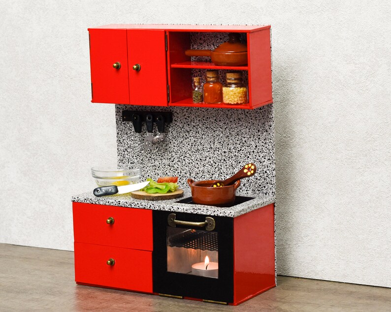 Miniature Kitchen REAL FOOD Cooking Tiny Stove Cooking Set Etsy Canada