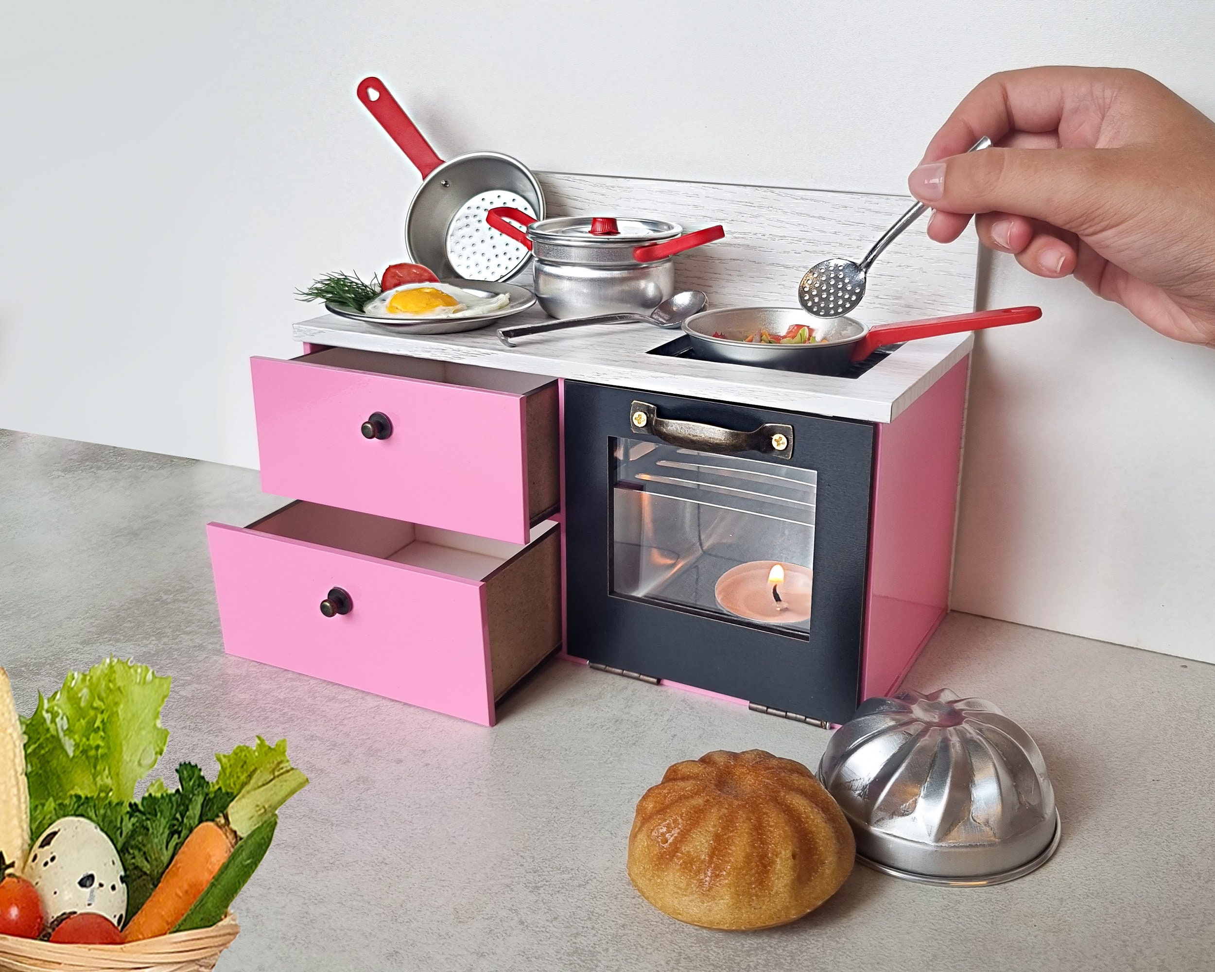 Mini Greige Silicone Cooking Utensils Set of 4 - World Market