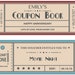 Printable Coupons 'retro' (editable PDF) Instant Download - Etsy