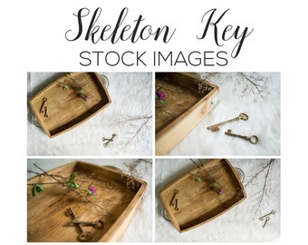 Styled Stock Photography - Skeleton Key Stock Image Bundle | Stock photos, styled stock photos, stock images, vintage key, instagram photo