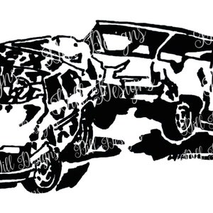 Download - Demolition DERBY for Decals - Race Car Demolition Derby I dig Bangin in the Rear