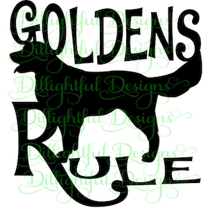 DOWNLOAD ... Golden Retriever SVG Decal Digital Download Golden Retriever SIL Sticker