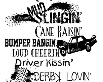 Download Demolition Derby Car Etsy