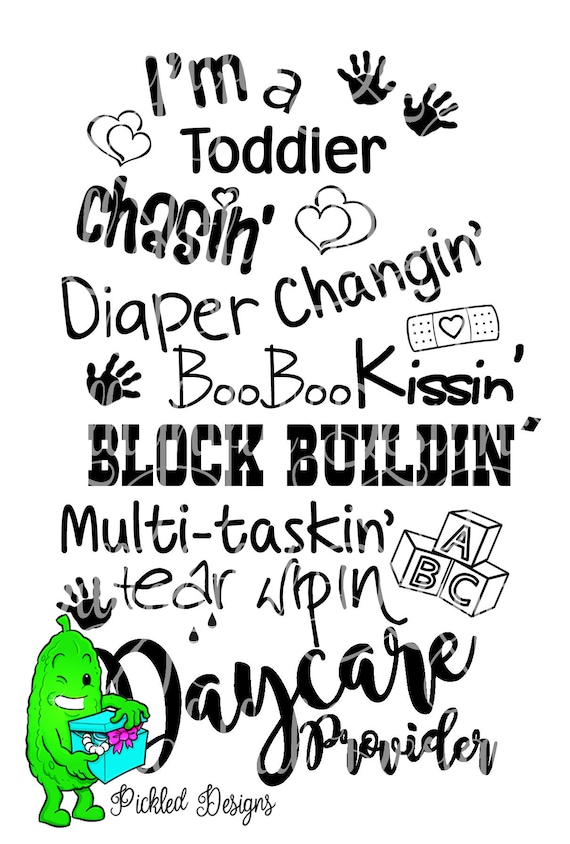 Download Download Daycare Provider Teacher Svg Diaper Changing Etsy