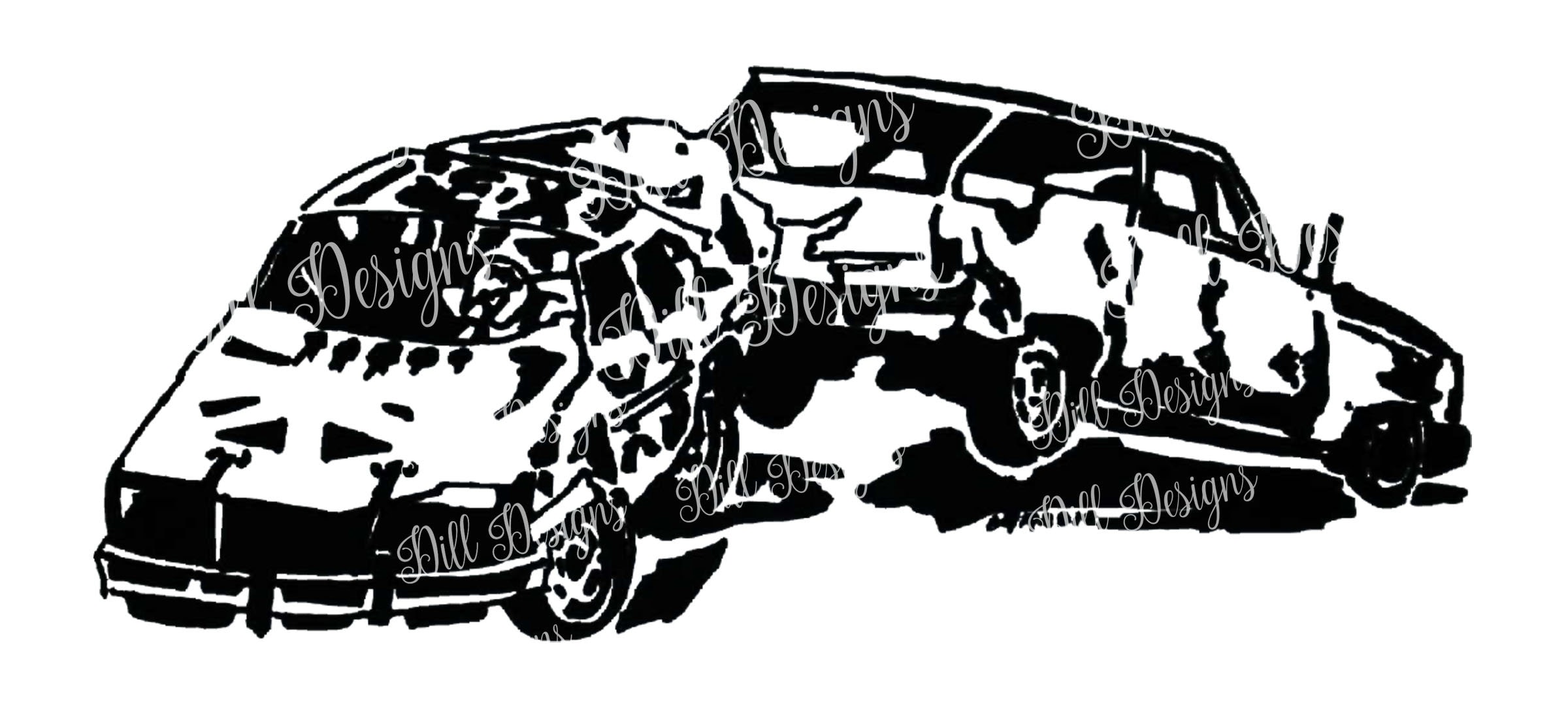 Download Demolition DERBY for Decals Race Car Demolition Etsy