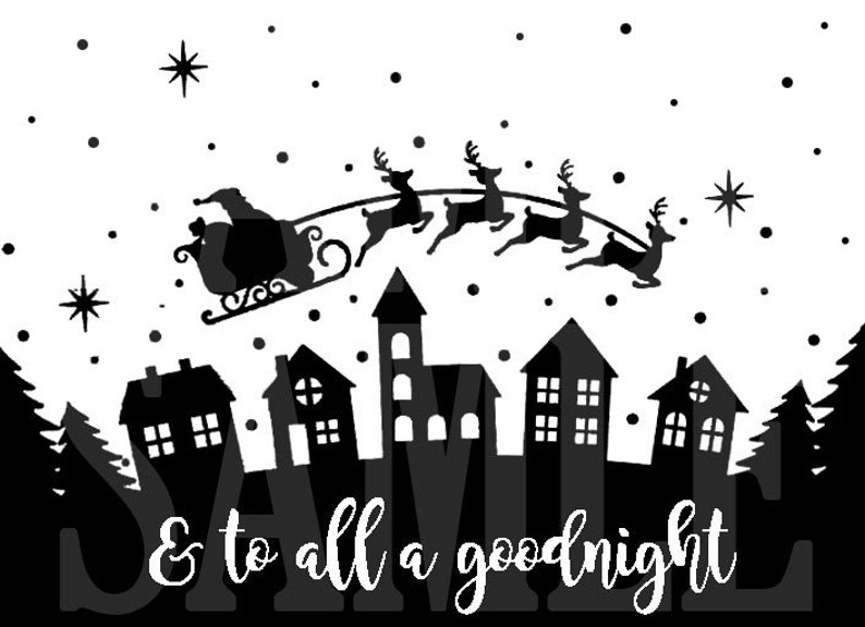 Download Free Download Christmas Gifts Santa S Sleigh Svg Sticker Etsy SVG DXF Cut File