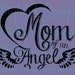 DOWNLOAD ... Mom of an Angel in Loving Memory Infant Loss SVG Sticker ...