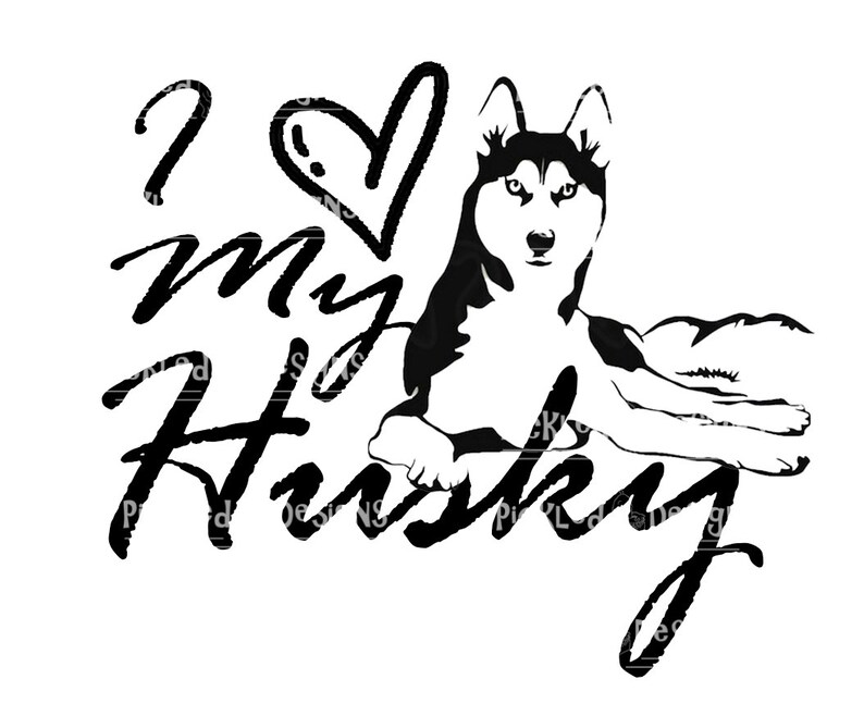 Download DOWNLOAD ... SIBERIAN HUSKY svg K9 Digital Puppy Dog Decal ...