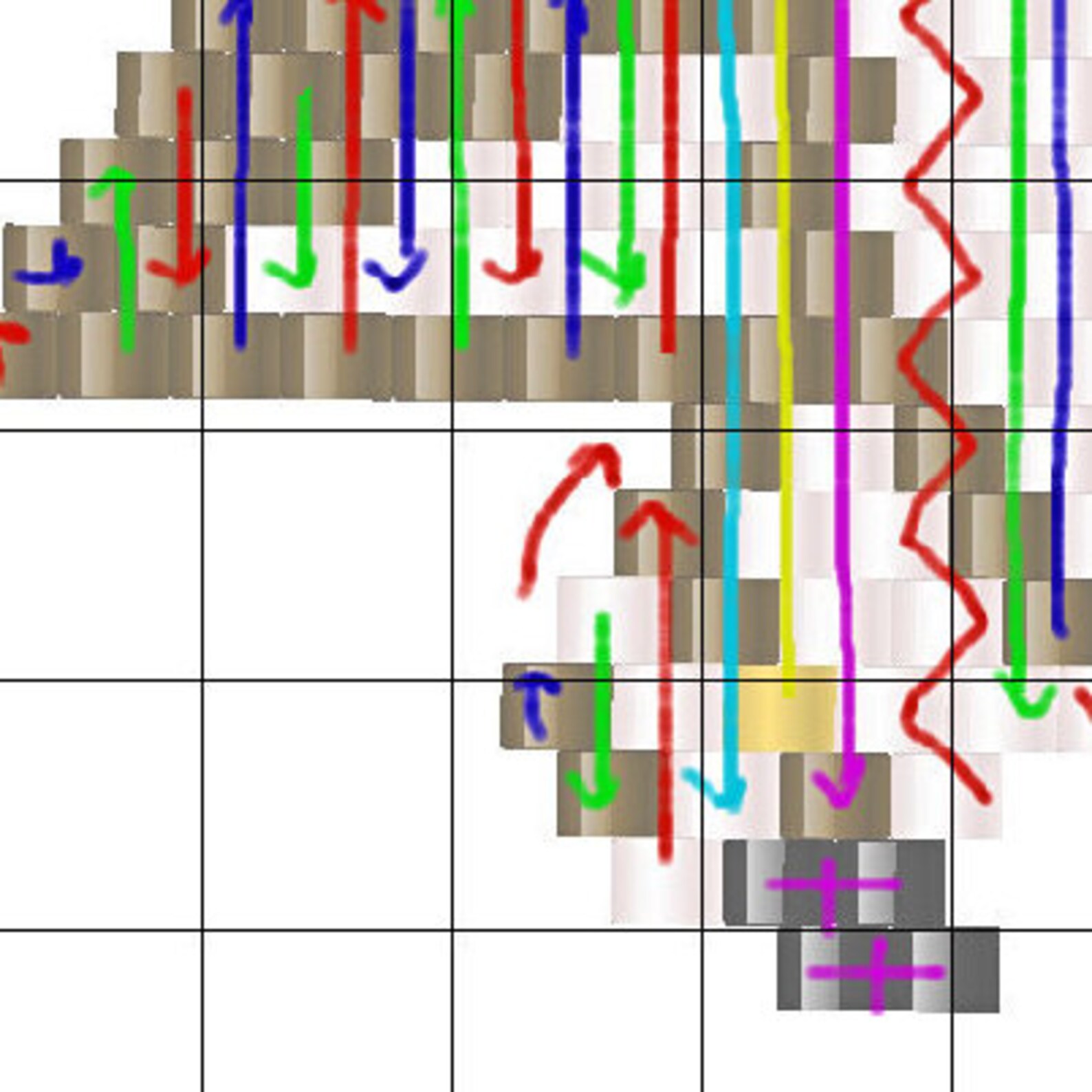 Osprey m10 Brick / Peyote Stitch Pattern for Pendants, Charms, Earrings