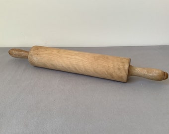 Vintage Wooden Rolling Pin 18 inch