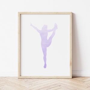 Fioletowy Cheer Printable, Fioletowy Cheer Print, Cheerleading Printable, Cheerleader Printable, Fioletowy Cheer Wall Art, Pokój Dziewczęcy Printable