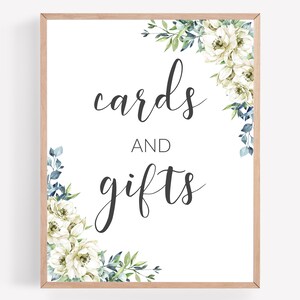 Tarjetas y regalos imprimibles, cartel de boda, impresión de boda botánica, mesa de cartas imprimible, decoración de boda tropical, cartel de despedida de soltera imprimible