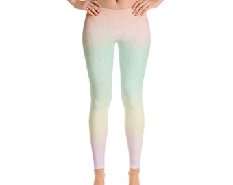 pastel workout leggings