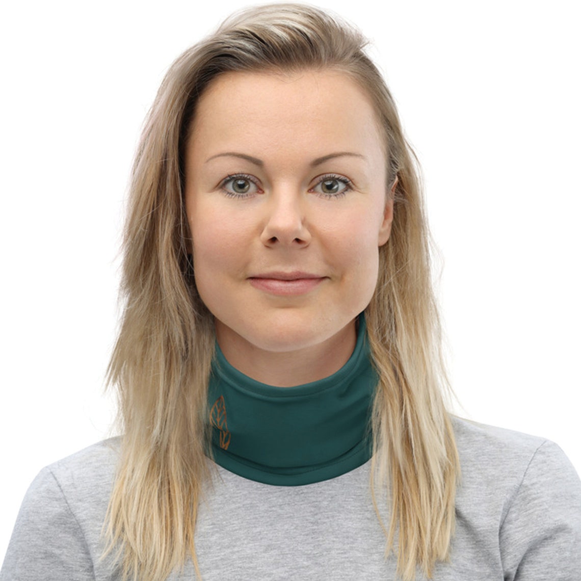 Dark Green Neck Gaiter for Women Nature Scarf Mask Ethical Etsy