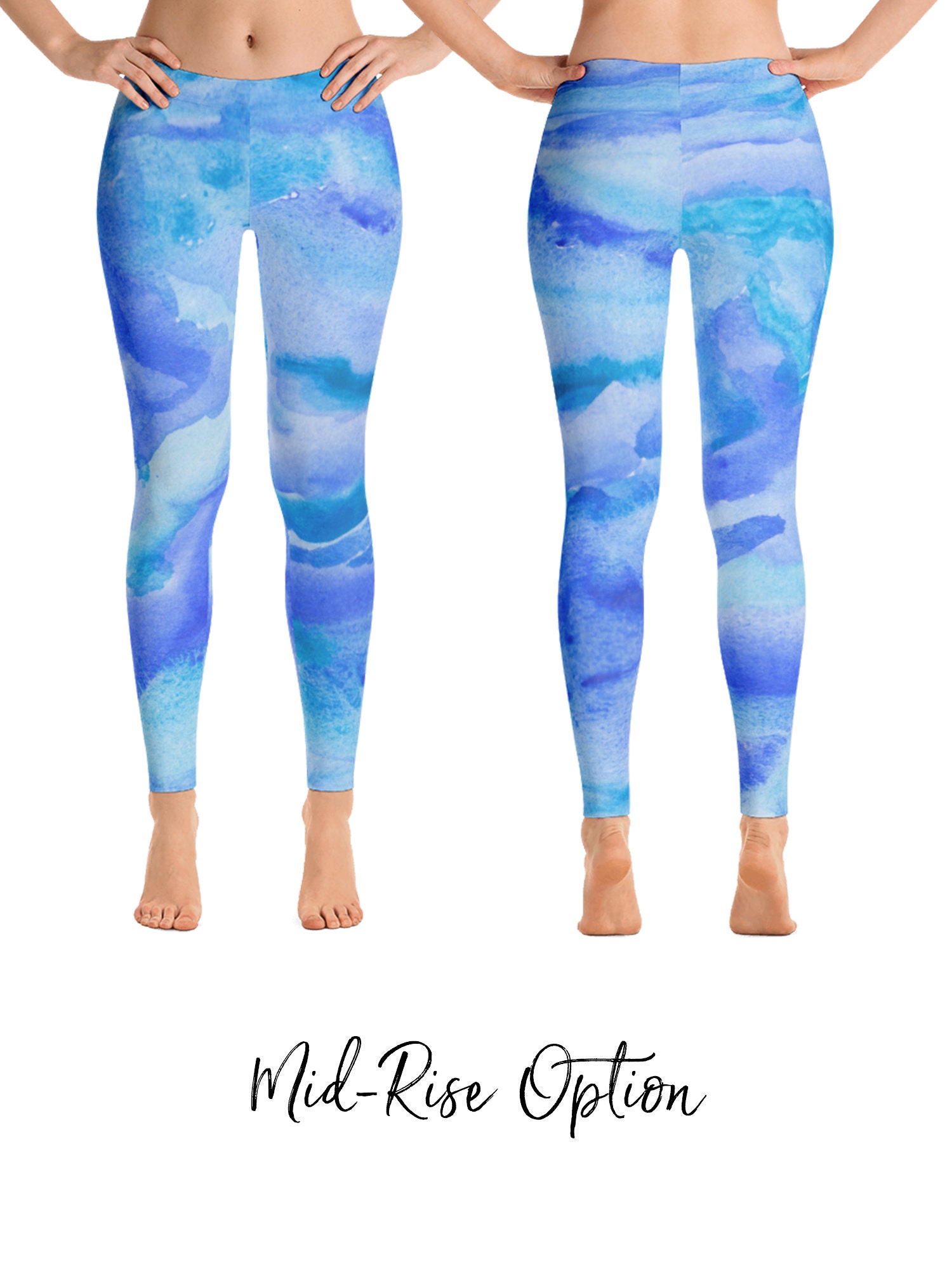 Mommy and Me Workout Leggings, Blue Girls Leggings, Spring Mommy Me Yoga  Pants, Mother Daughter Workout Clothes, Mom and Baby Activewear -   Canada