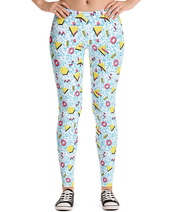 80s Workout Leggings for Women 80s 