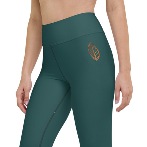 dark green gym leggings