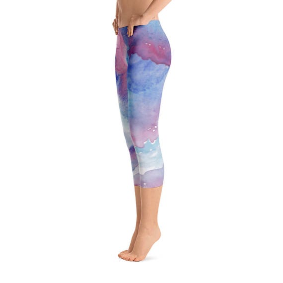 tie dye workout leggings