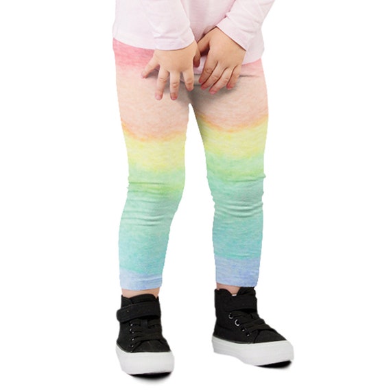 Fashion Girls Rainbow Pant Toddler Kid Girls Full Length Kids Girl Striped  Pants Long Trousers Children 2 3 4 5 6 7 Years  AliExpress
