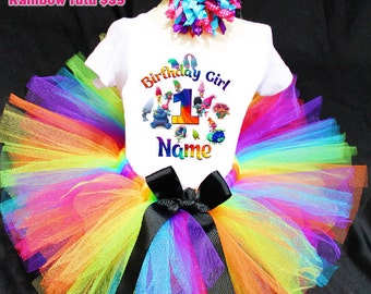 Trolls 1st Birthday Outfit First Birthday Trolls Shirt Etsy